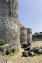 Fototapeta na wymiar Castello Ursino in Catania, Sicily