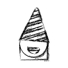 girl with party hat icon