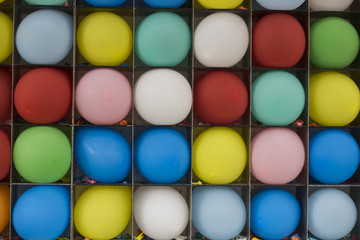 Balloons for a game in midway at the Indiana State Fair