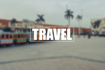 travel concept background