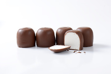 chocolate marshmallow teacakes