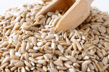 Raw sunflower seeds