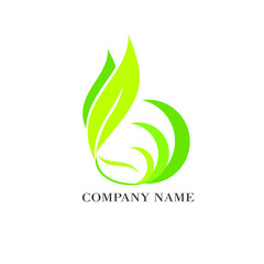 Leaf Creative Concept Logo Design Template