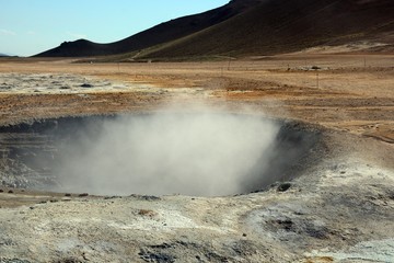 Geysir, Namafjall Hverir, Iceland