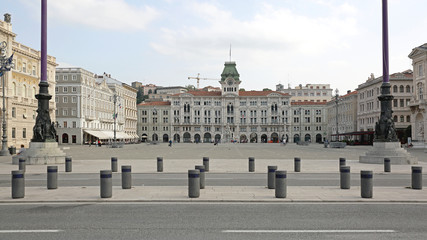 Piazza Unita Italia in Trieste