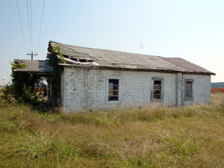 Mississippi rural shack delta cotton farm south southern landscape 