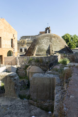 Old church in Catania, Italy