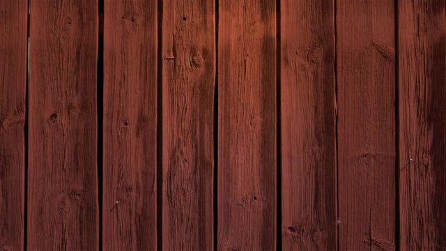 Wooden panel on old barn. Animated still picture.