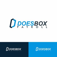 simple logo inspiration with box in letter D