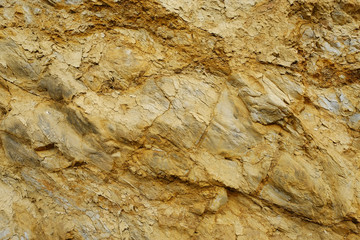 texture matière roche pierre falaise grès bretagne schiste strate couche oxyde de fer rouille...