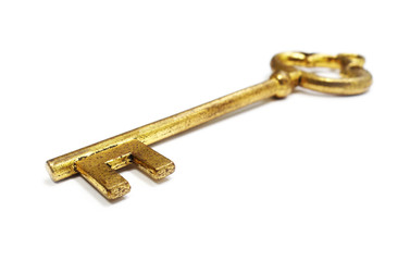 Old gold key