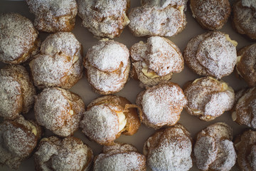  summery cream puff