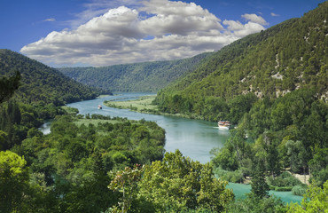 Fototapeta na wymiar Krka River Croatia