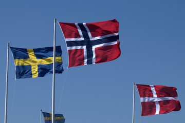 Skandinavien flag