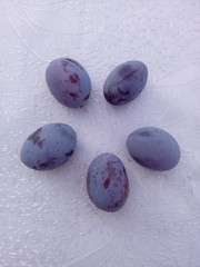Plums fruit