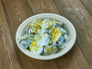 Lemon Tzatziki Potato Salad