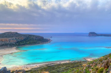 Foto op Plexiglas Beautiful Balos beach on Crete, Greece © kwiatek7