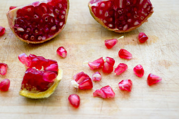 pomegranate pommegrenade apple of Grenada 