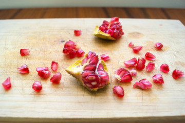 pomegranate pommegrenade apple of Grenada 