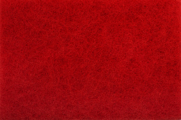 Red felt background