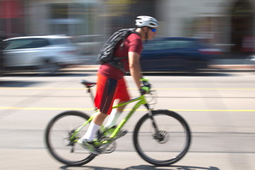 Obraz premium ciclista deporte 