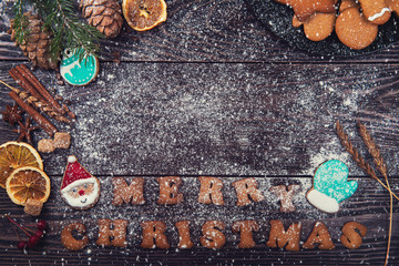 Gingerbreads for new years and christmas