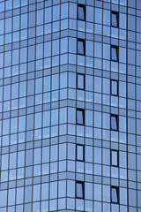 Windows of a multi-storey building