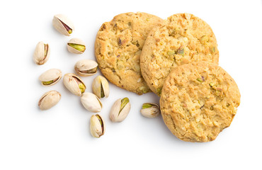 Sweet pistachio cookies and nuts.