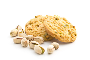Sweet pistachio cookies and nuts.