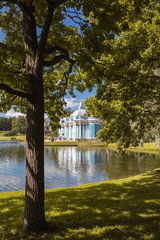 palace hermitage in pushkin russia