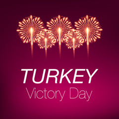 Fototapeta na wymiar 30 august zafer bayrami Victory Day Turkey