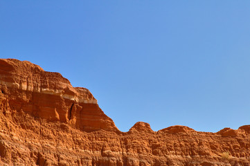 Obraz premium Barren rocks in Palo Duro Canyon, USA