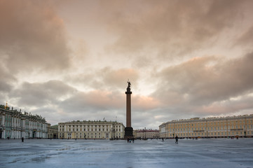 Fototapeta na wymiar The Palace square