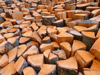Firewood Stacked