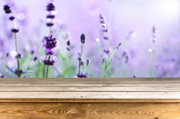 Wooden table background