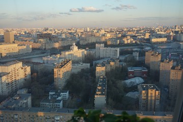 Moscow city landscape, Russia