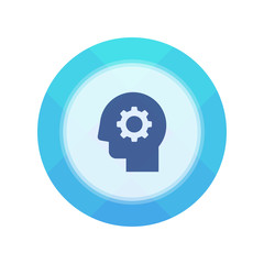  Paper Flat Cirlce Button