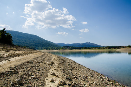 Perucko lake in Croatia