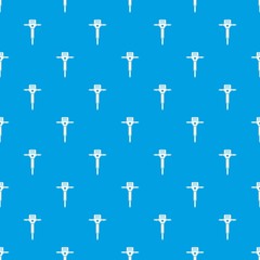 Jackhammer pattern seamless blue