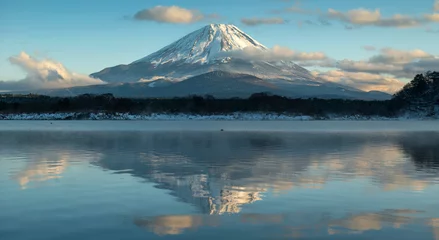 Papier Peint photo Lavable Mont Fuji Mount Fuji, Japan