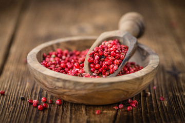 Portion of Pink Peppercorns