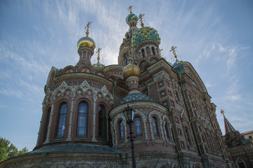 Fototapeta premium Russia Saint Peterburg Savior on Blood cathedral June 2017