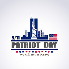 Patriot day, we will never forget