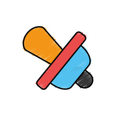 baby pacifier icon