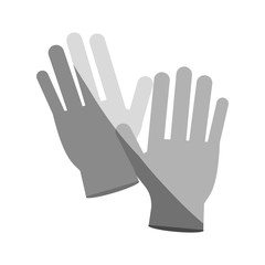Obraz premium gloves healthcare related icon image vector illustration design