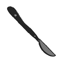 scalpel healthcare related icon image vector illustration design