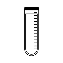 test tube healthcare related icon image vector illustration design
