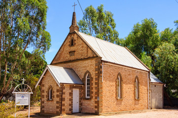 St John Lutheran Church was originally a Methodist church built in 1866 - Auburn, SA, Australia