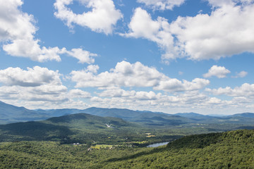 Fototapeta na wymiar Adirondack Mountain View 