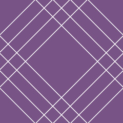 GRAPHIC ON PURPLE
White simple frame graphic is on purple background. This pattern can be used for textile, carpet, wallpaper, curtain, monitor wallpaper, banner and etc.